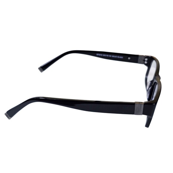 GIANNI PO WOMEN'S EYEGLASSES GP 2616 55-16 140 SOLID BLACK NWT DEMO LENSES - Picture 4 of 16